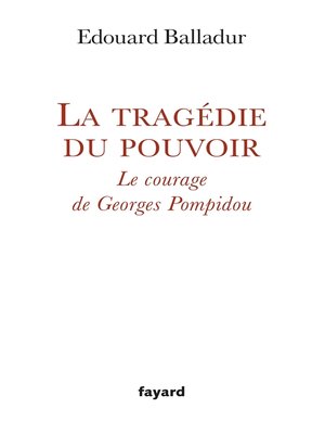 cover image of La tragédie du pouvoir